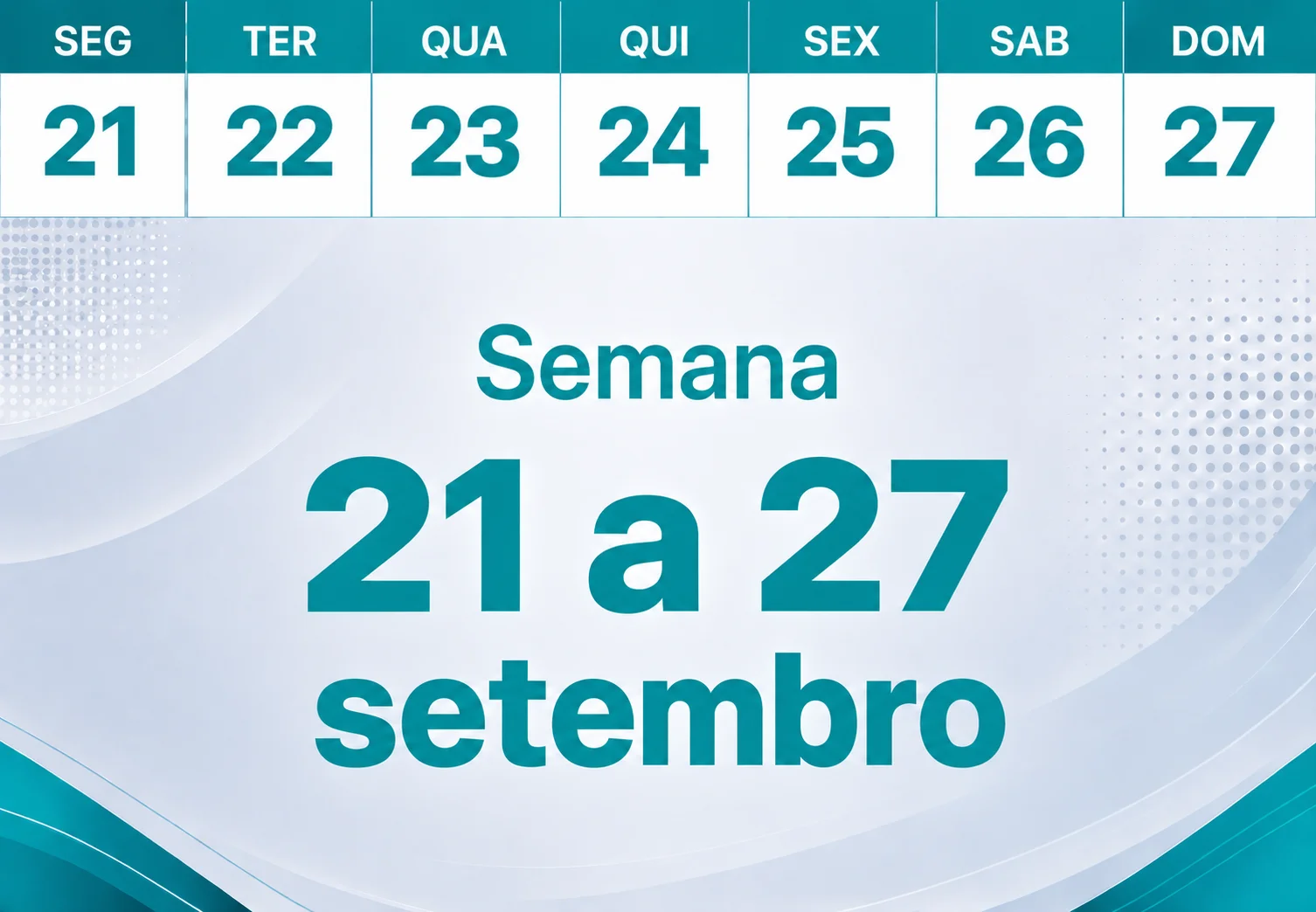 Semana 21 de setembro